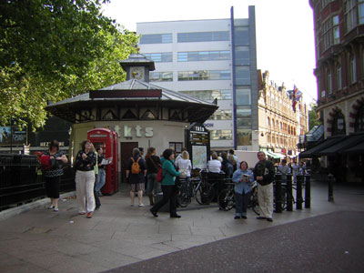 Buying tickets for "Hairspray"