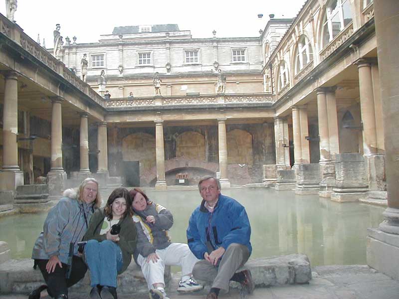 Roman baths at Bath, England