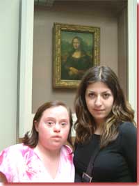 With Mona Lisa