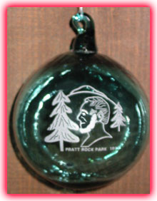 This is the Pratt Museum Christmas ornament 2002