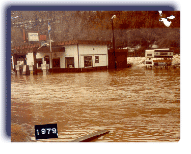 One of the floods we get every few years from the Schoharie Creek