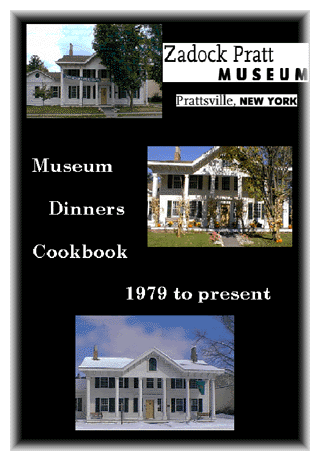 You can now buy the Museu m Dinners Cookbook here or at the Pratt Museum