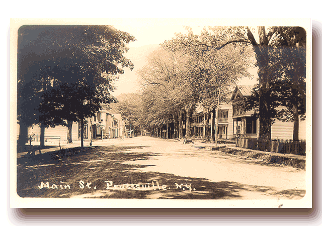Main Street, Prattsville - click to return to postcard collection