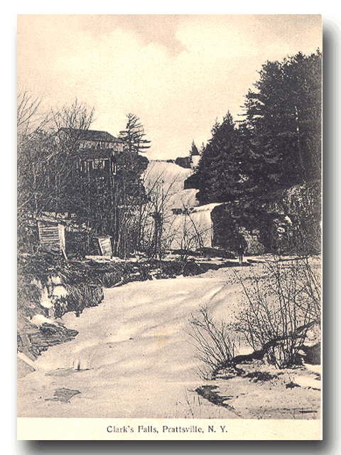 Clark's Falls - click to return to postcard collection