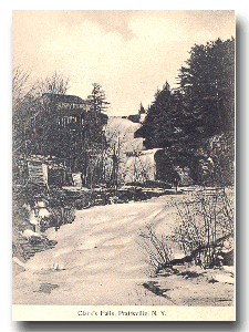 Clark's Falls, Prattsville - click to see full size postcard