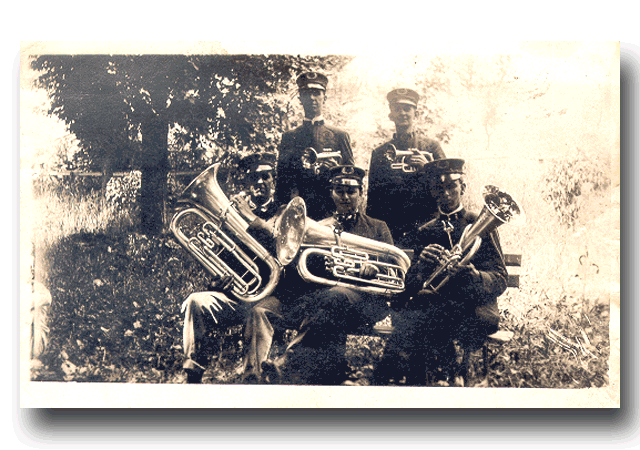 Prattsville Cornet Band - click to return to postcard collection