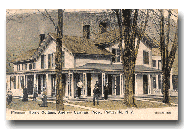 Pleasant Home Cottage - click to return to postcard collection