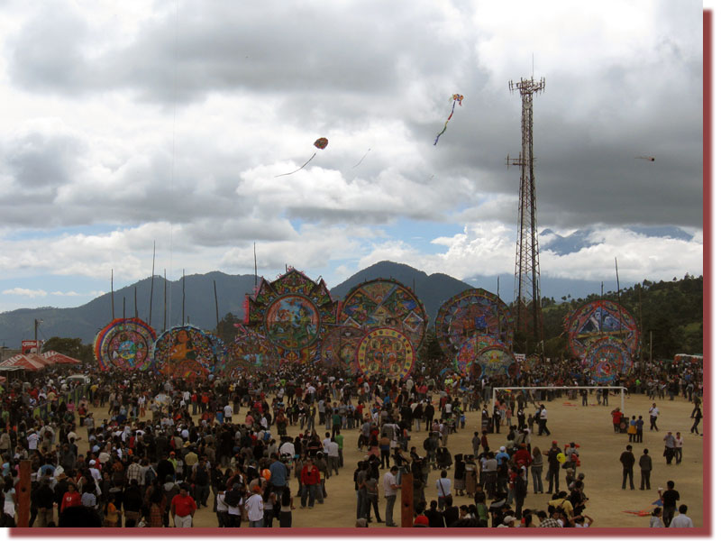 Spectacular kites in Sumpango ... please click to see a larger image of this photo