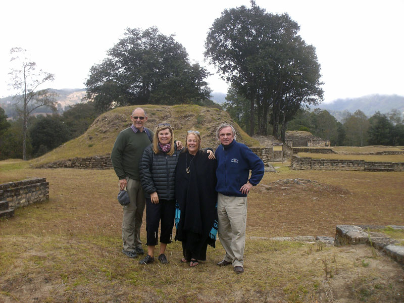 Ruins of Iximche ... click to see a larger image
