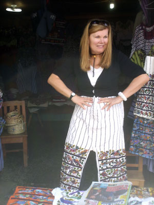 Market in Santiago Atitlan ... click to see a larger image