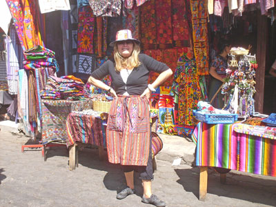Market in Santiago ... click to see a larger image