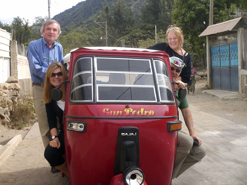 We went to San Pedro la Laguna ... click to see a larger image