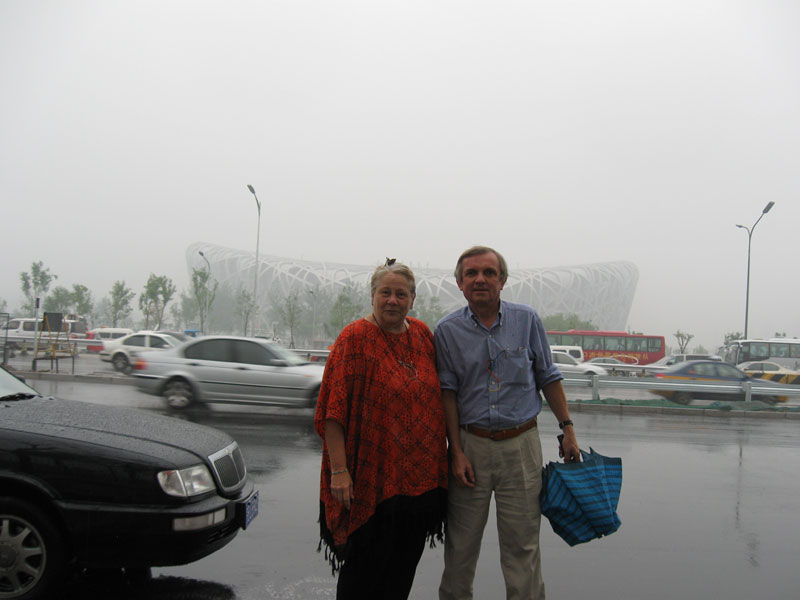 Beijing's new Olympic stadium ... click to see a large image. 