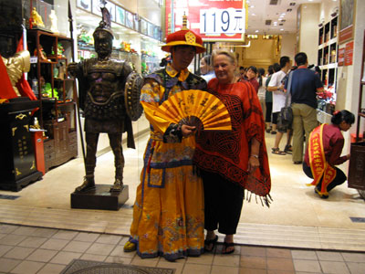 Wanfujing Street, Beijing's Oxford Street shopping, open late night ... click to see a large image