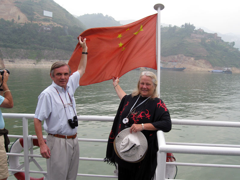 We are in China!!! ... click to see a larger image